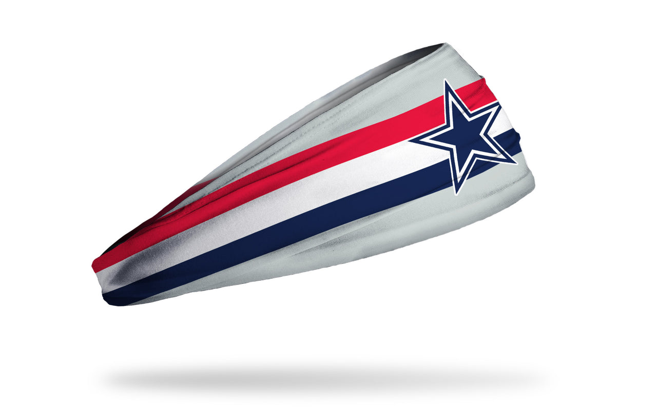 Dallas Cowboys: RWB Helmet Stripe Headband - View 2