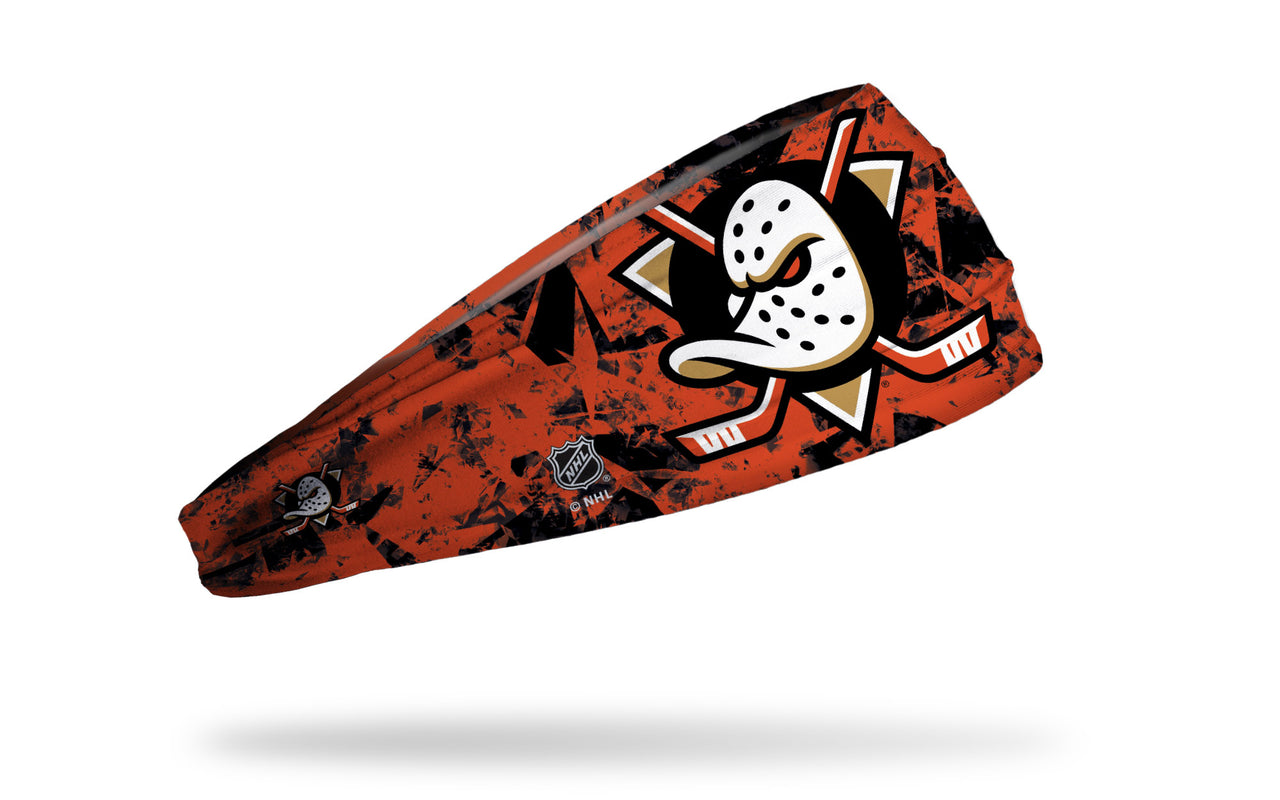 Anaheim Ducks: Barnburner Big Bang Lite Headband - View 2