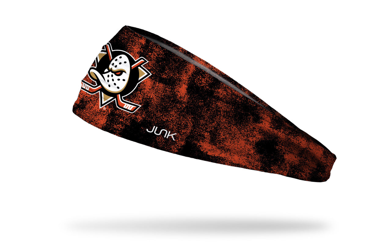 Anaheim Ducks: Grunge Big Bang Lite Headband - View 1