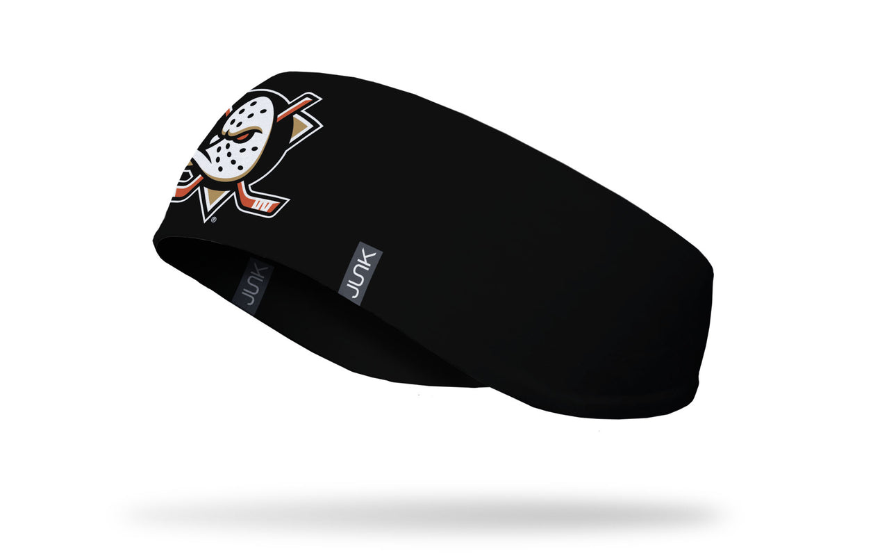 Anaheim Ducks: Logo Black Ear Warmer - View 1