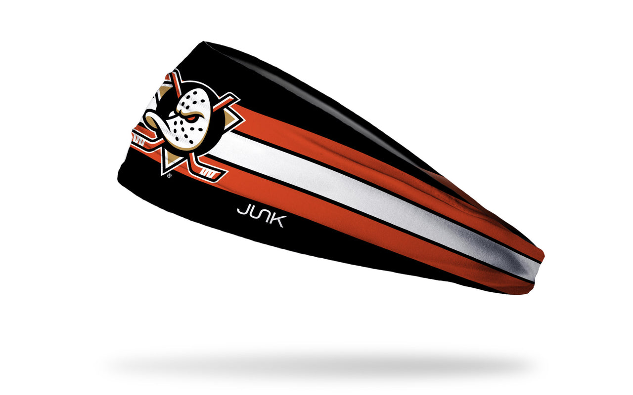 Anaheim Ducks: Stripe Headband - View 1