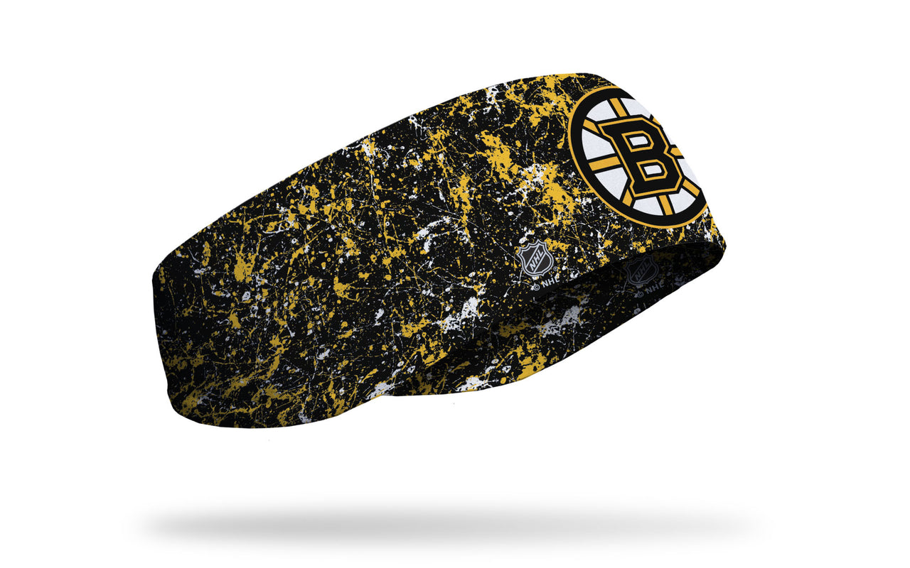 Boston Bruins: Splatter Ear Warmer - View 2