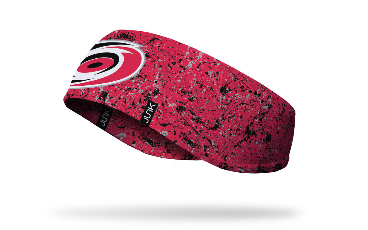 Carolina Hurricanes: Splatter Ear Warmer - View 1