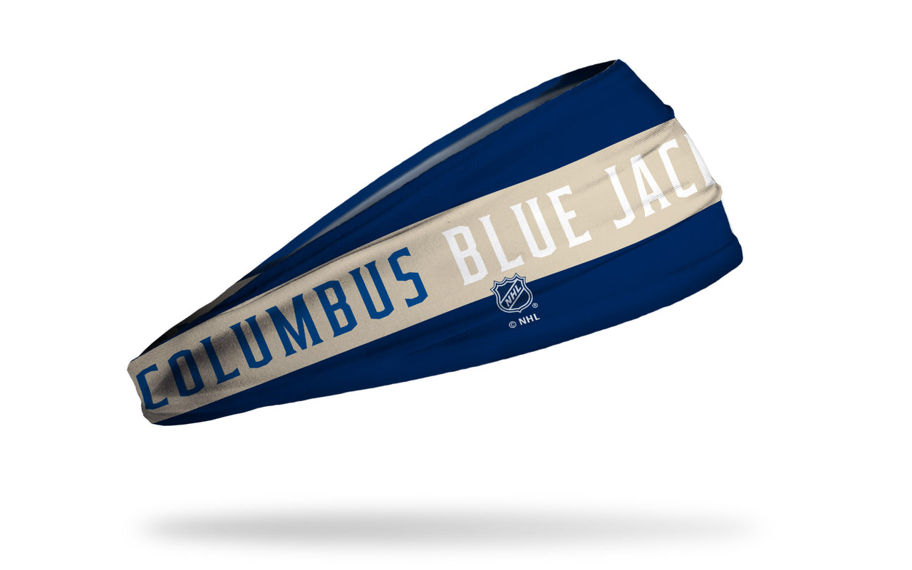 Columbus Blue Jackets: Game on Headband - View 2