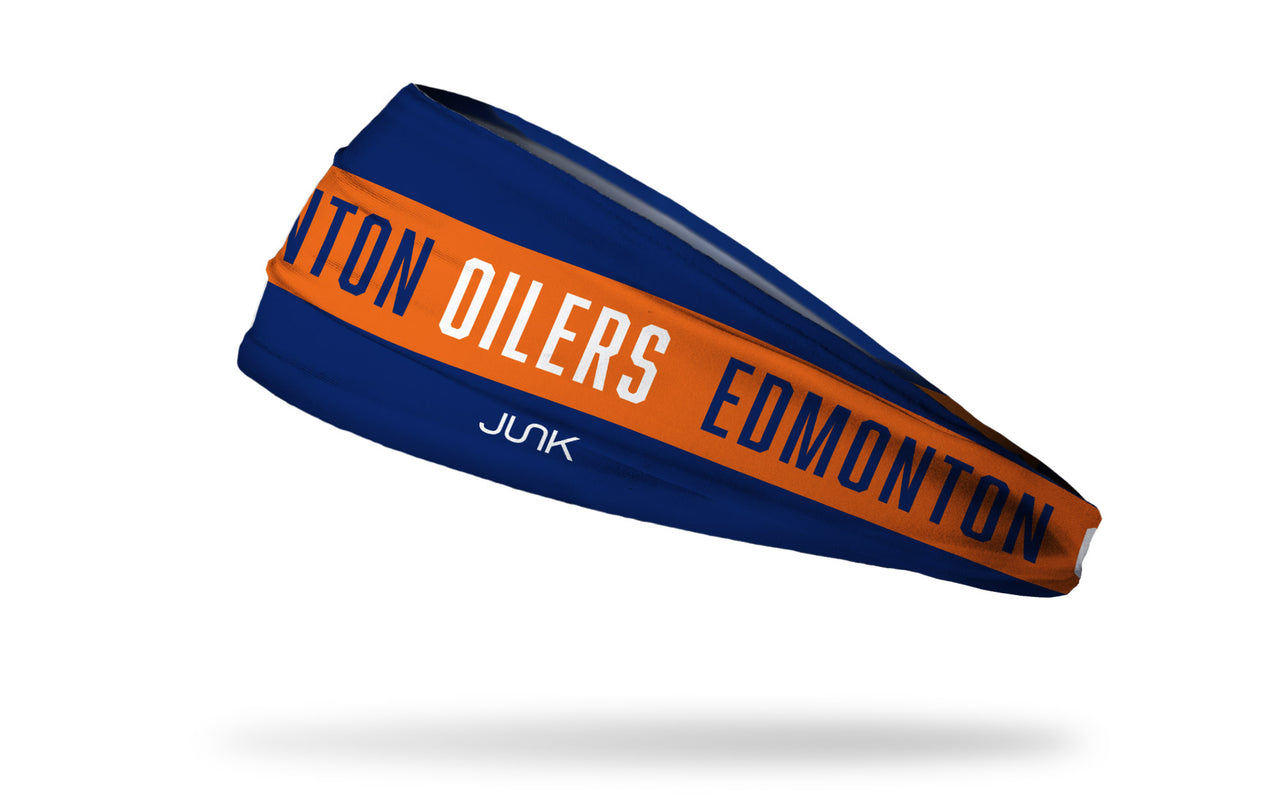 Edmonton Oilers : Game On Big Bang Lite Headband - View 1