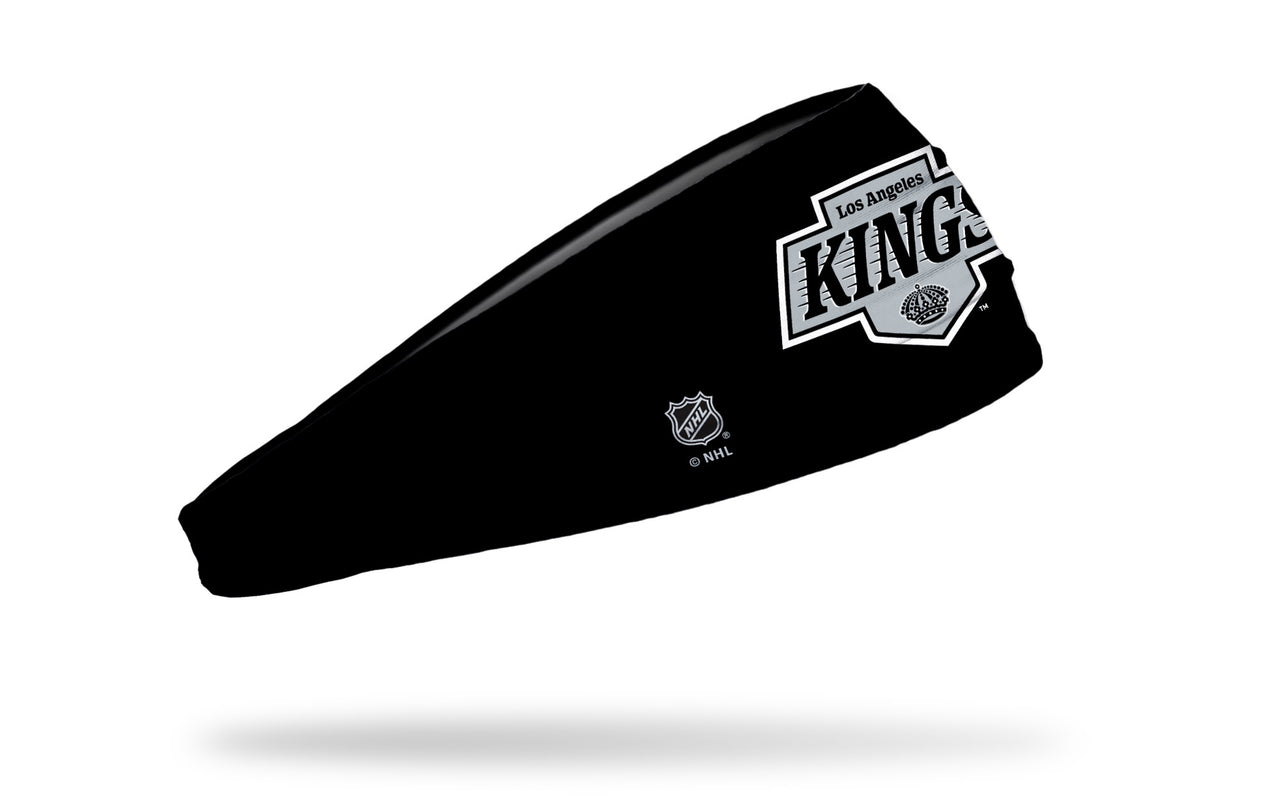 Los Angeles Kings: Logo Black Headband - View 2