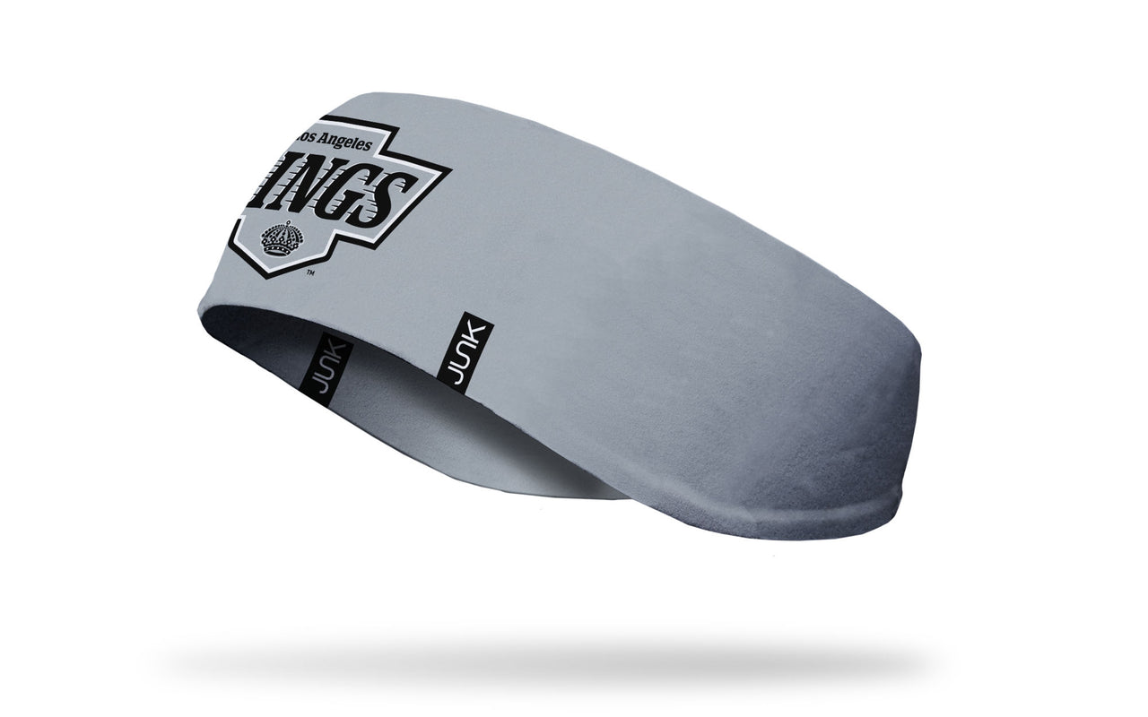 Los Angeles Kings: Logo Silver Ear Warmer - View 1