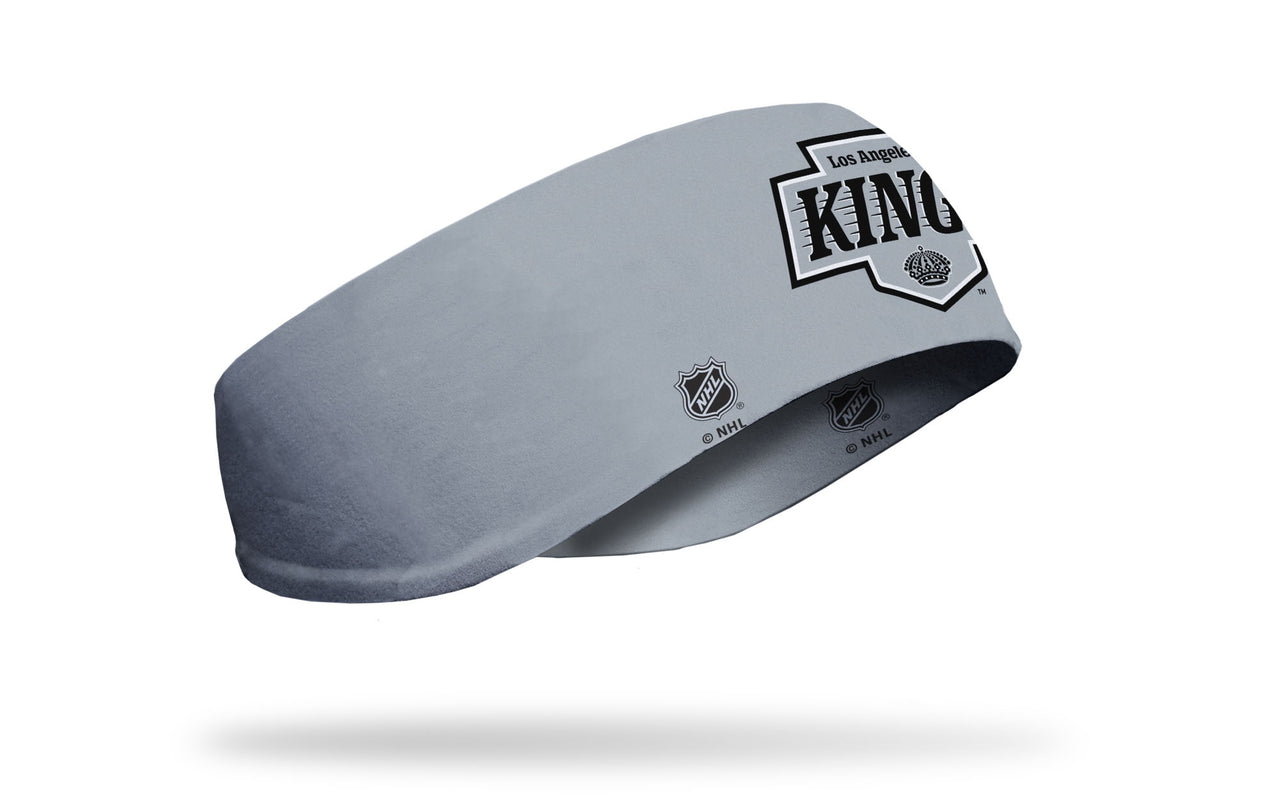 Los Angeles Kings: Logo Silver Ear Warmer - View 2