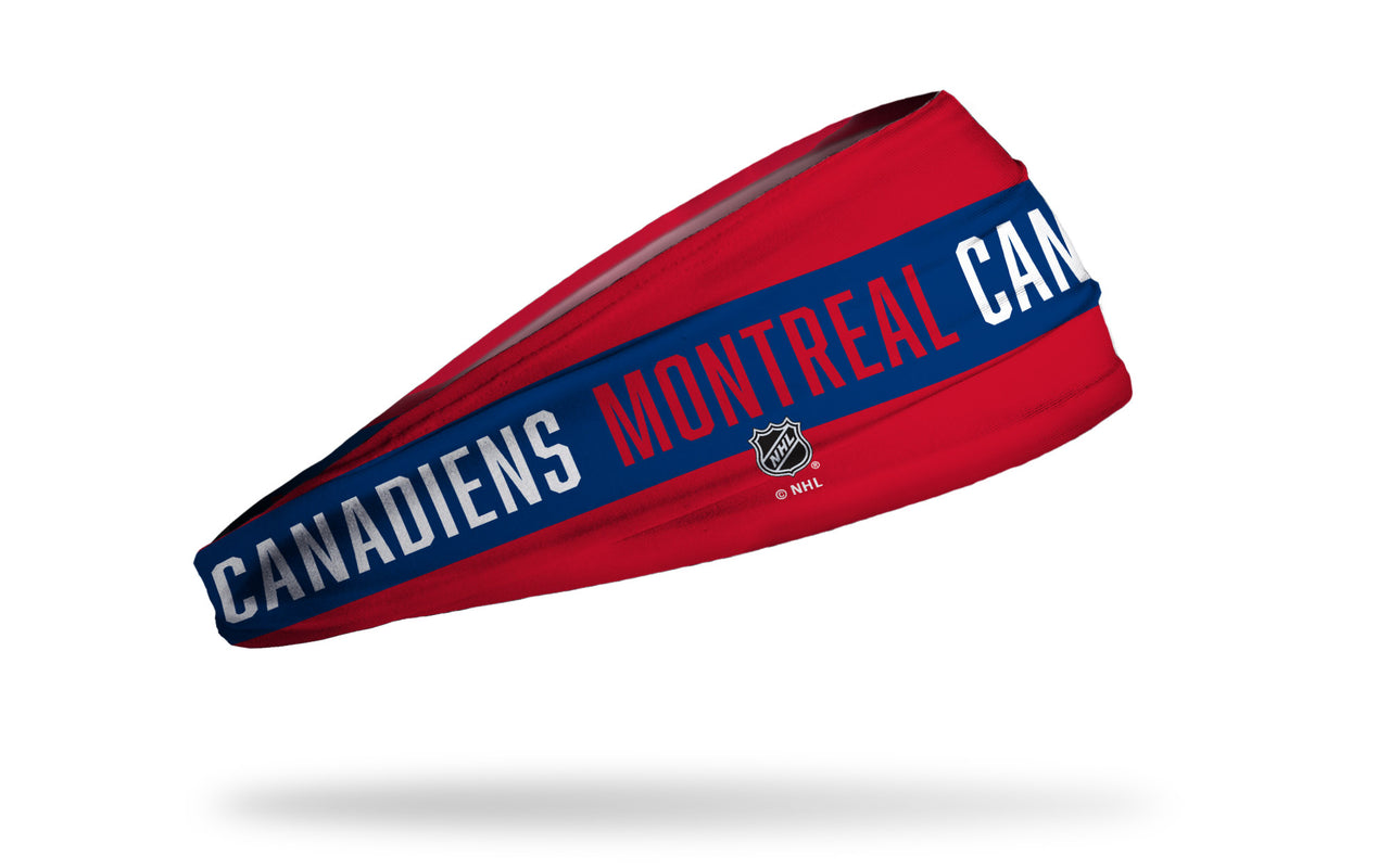 Montreal Canadiens: Game on Headband - View 2