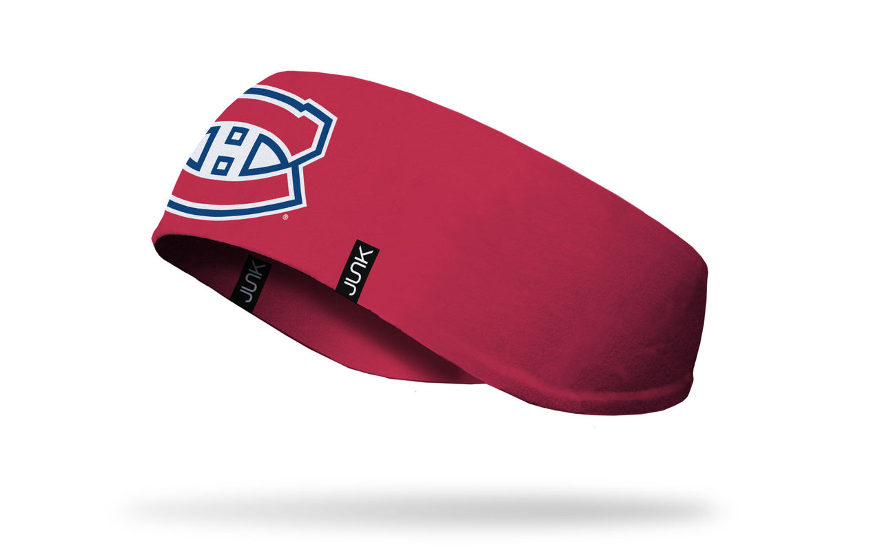 Montreal Canadiens: Logo Red Ear Warmer - View 1