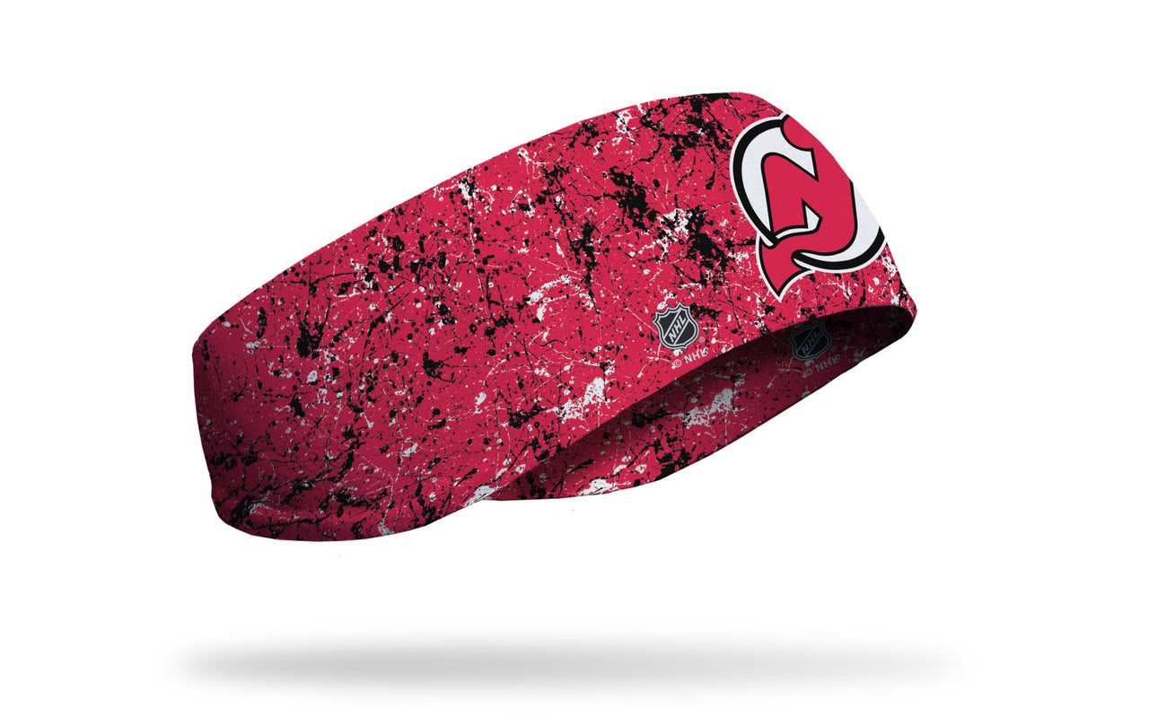 New Jersey Devils: Splatter Ear Warmer - View 2