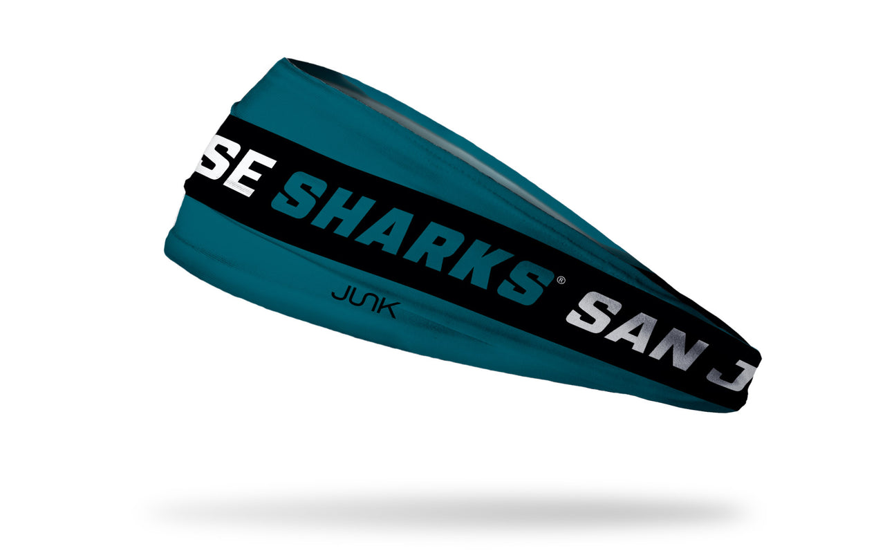 San Jose Sharks: Game On Big Bang Lite Headband - View 1