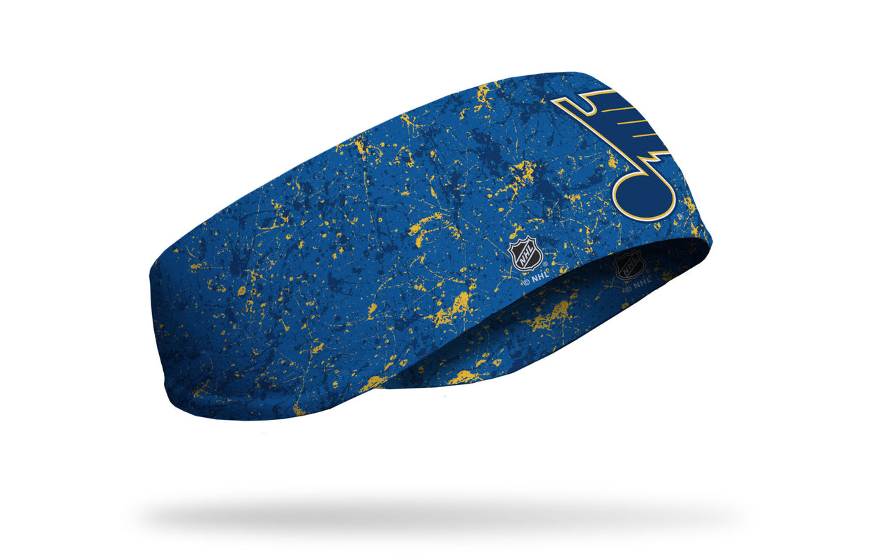 St. Louis Blues: Splatter Ear Warmer - View 2