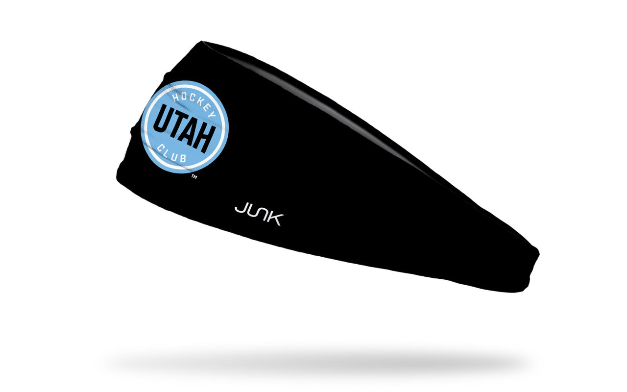 Utah Hockey Club: Logo Black Headband - View 1