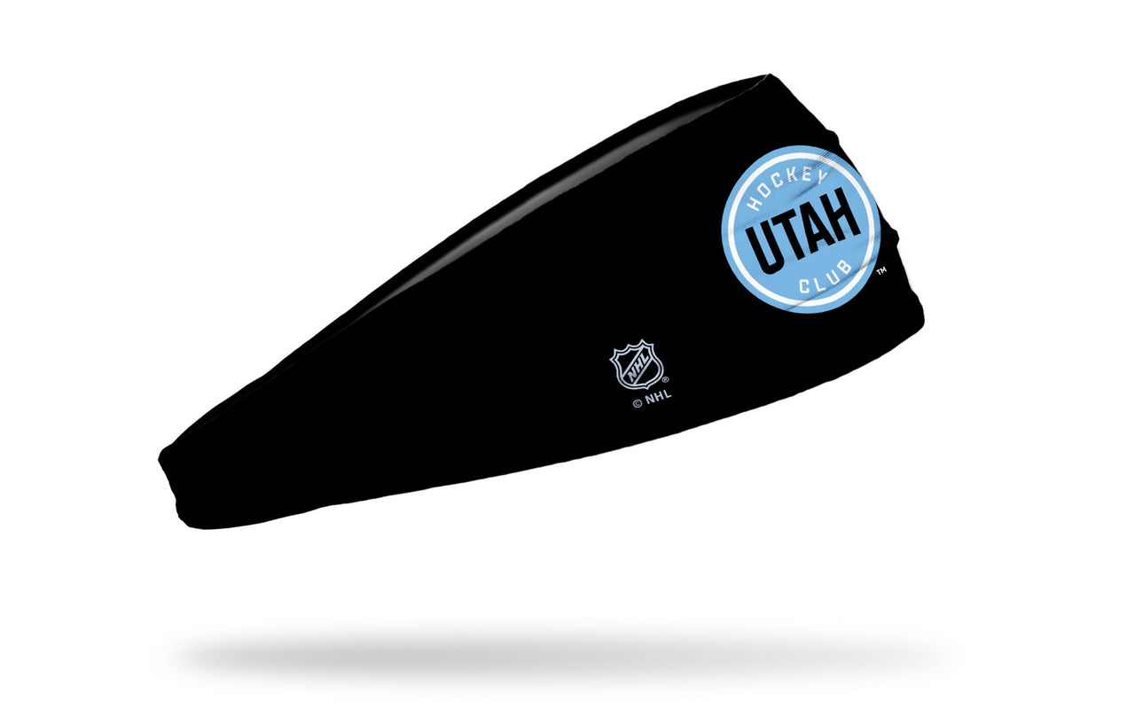 Utah Hockey Club: Logo Black Headband - View 2