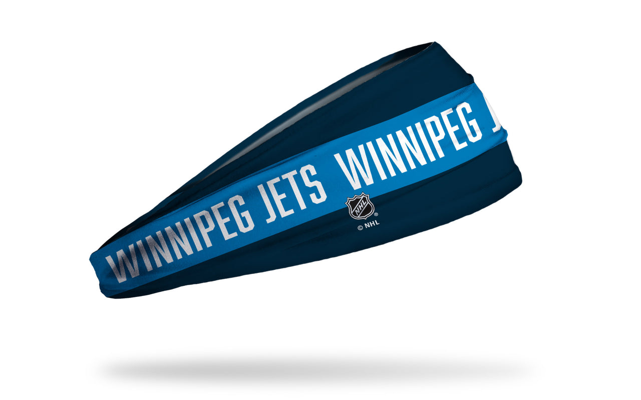 Winnipeg Jets: Game On Big Bang Lite Headband - View 2