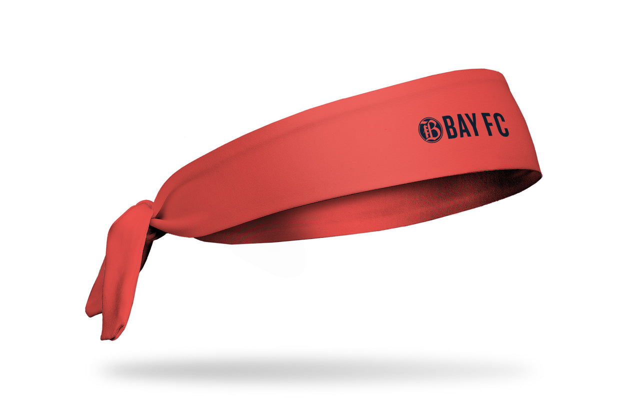 Bay FC: Logo Red Tie Headband - View 2