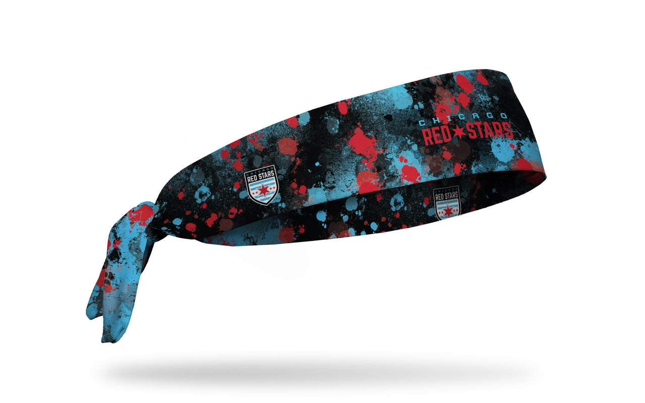 Chicago Red Stars: Splatter Tie Headband - View 2