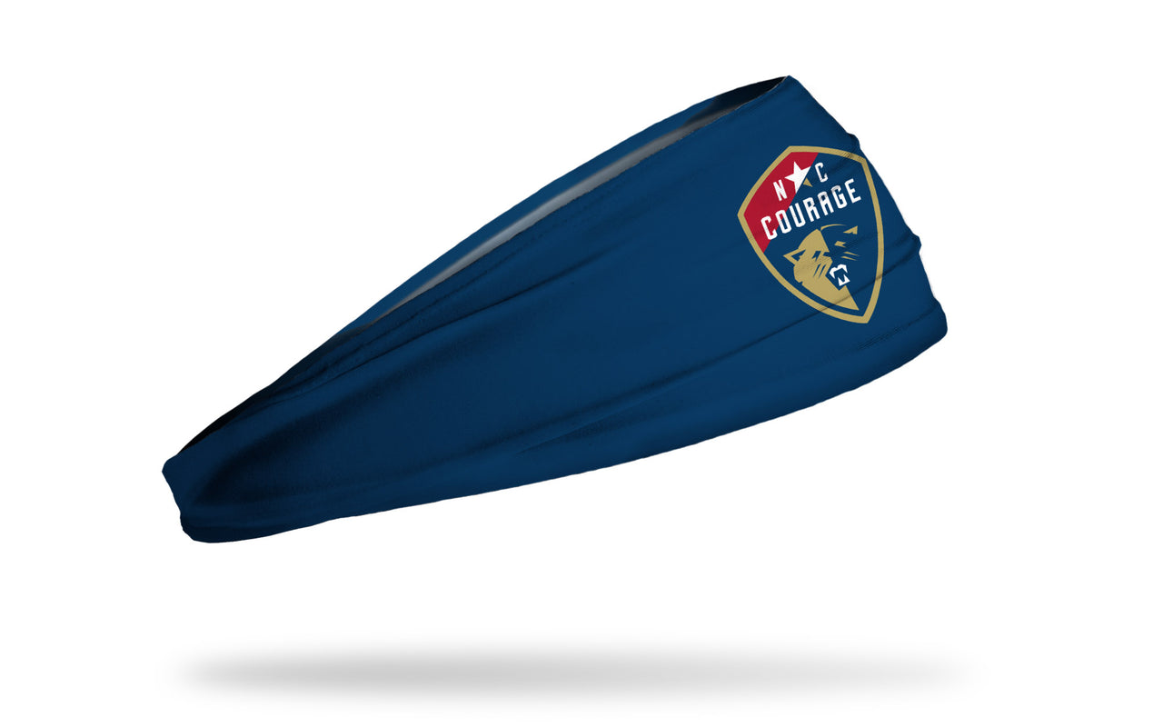 North Carolina Courage: Logo Navy Headband - View 2