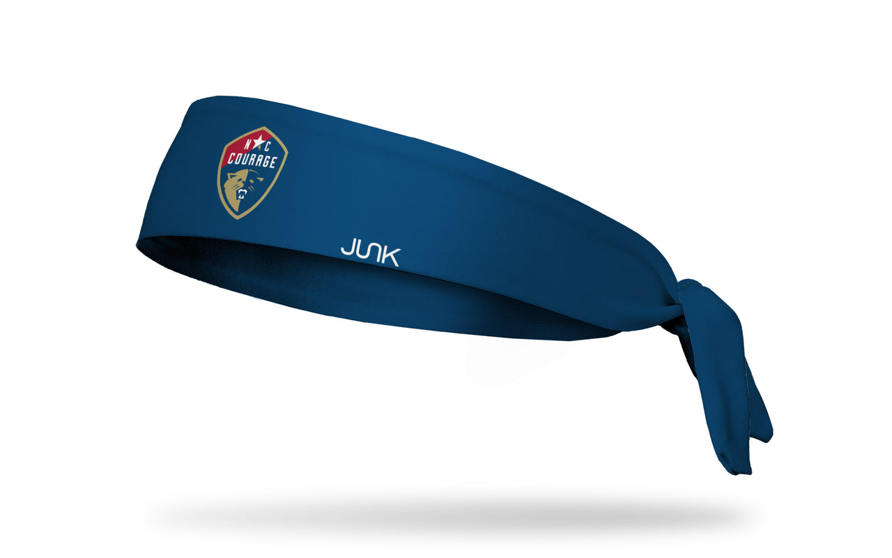 North Carolina Courage: Logo Navy Tie Headband - View 1