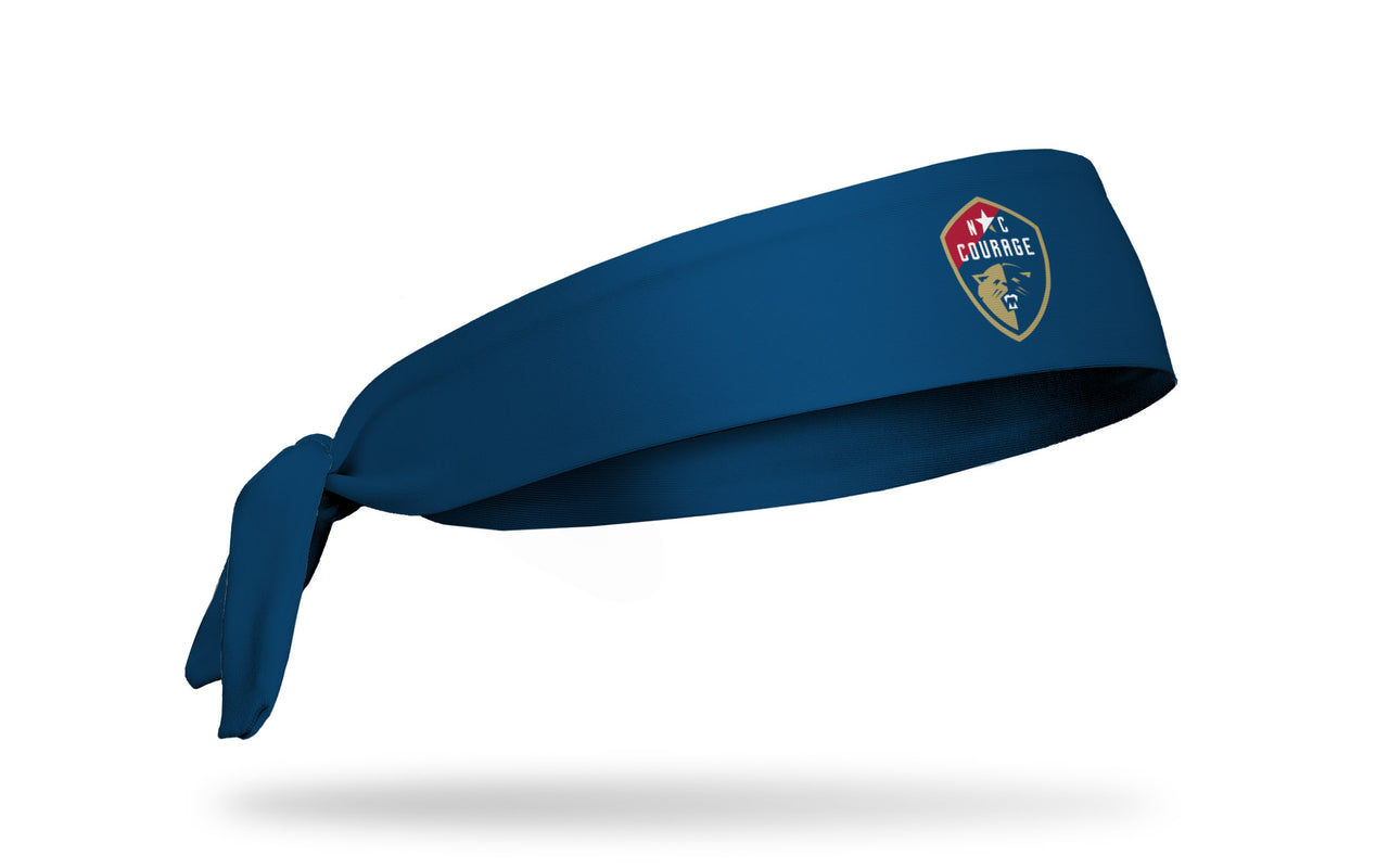 North Carolina Courage: Logo Navy Tie Headband - View 2