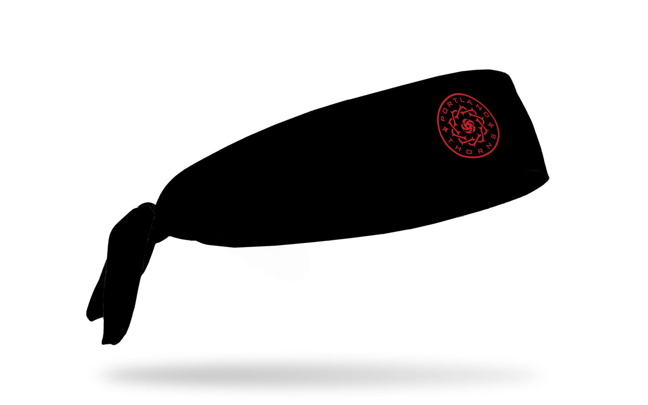 Portland Thorns FC: Logo Black Tie Headband - View 2