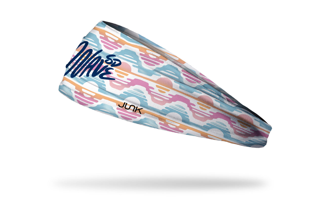 San Diego Wave FC: Make Waves Big Bang Lite Headband - View 1