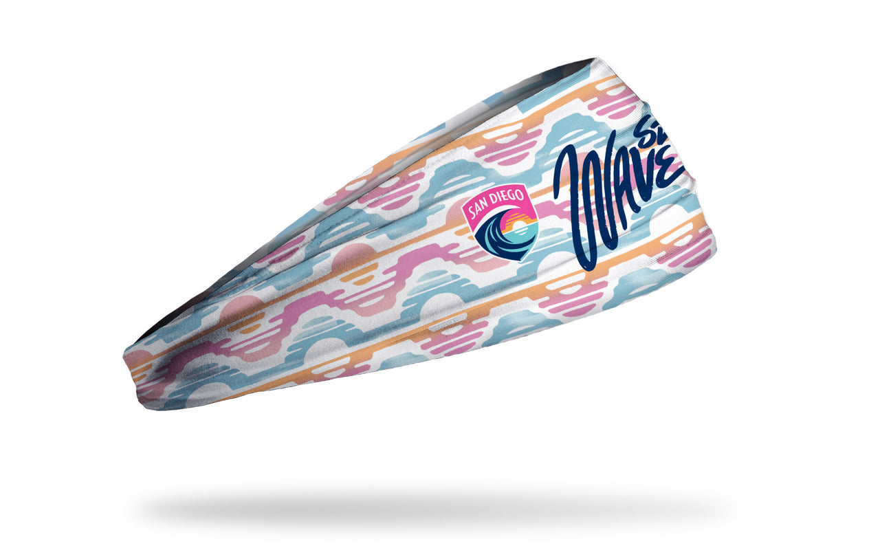 San Diego Wave FC: Make Waves Big Bang Lite Headband - View 2