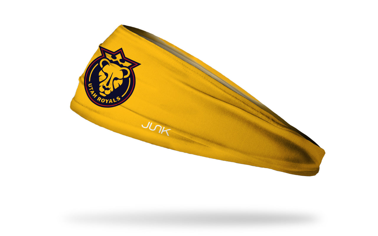 Utah Royals: Logo Yellow Headband - View 1
