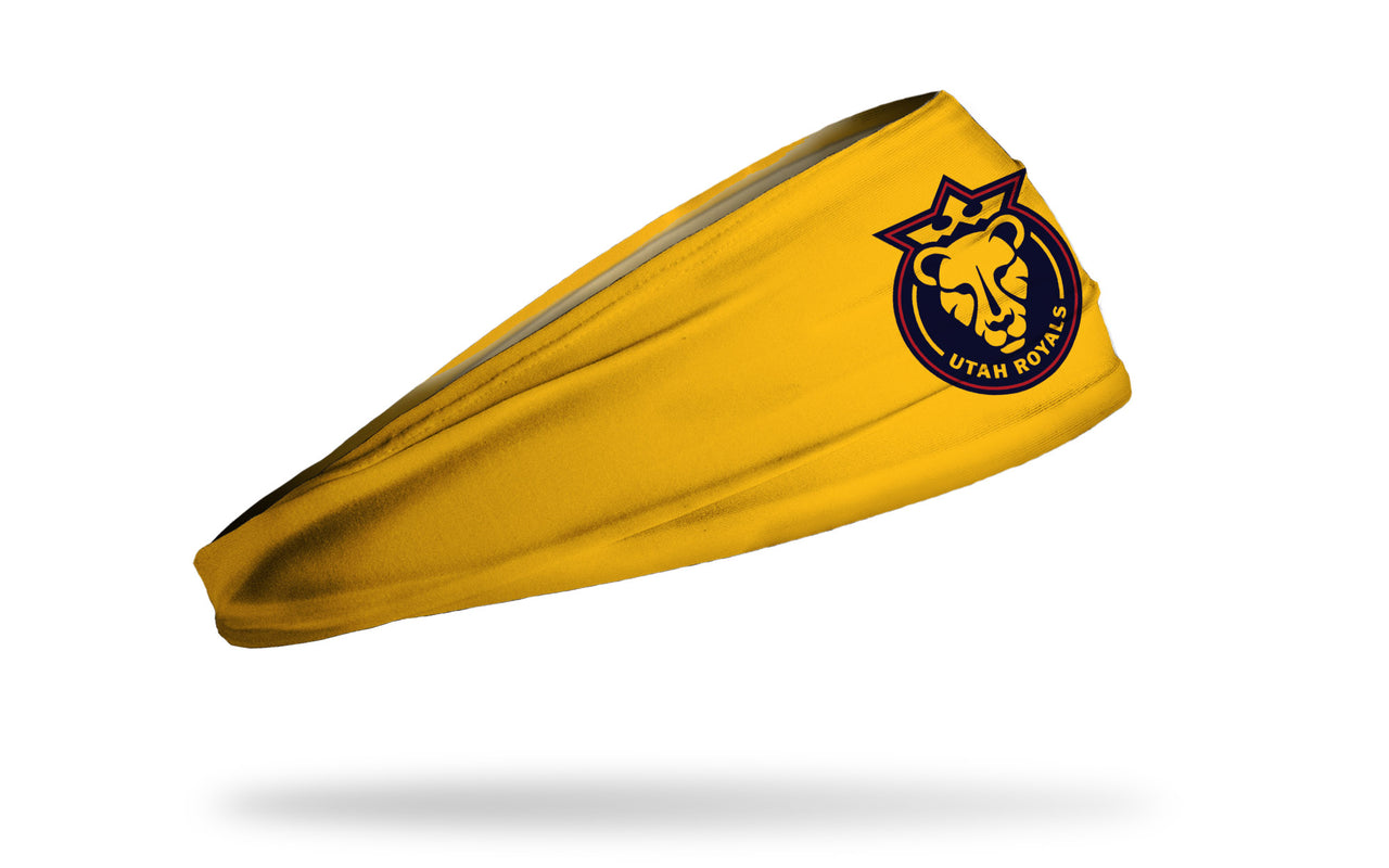 Utah Royals: Logo Yellow Headband - View 2
