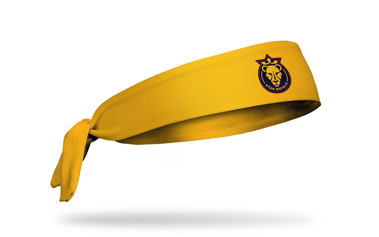 Utah Royals: Logo Yellow Tie Headband - View 2