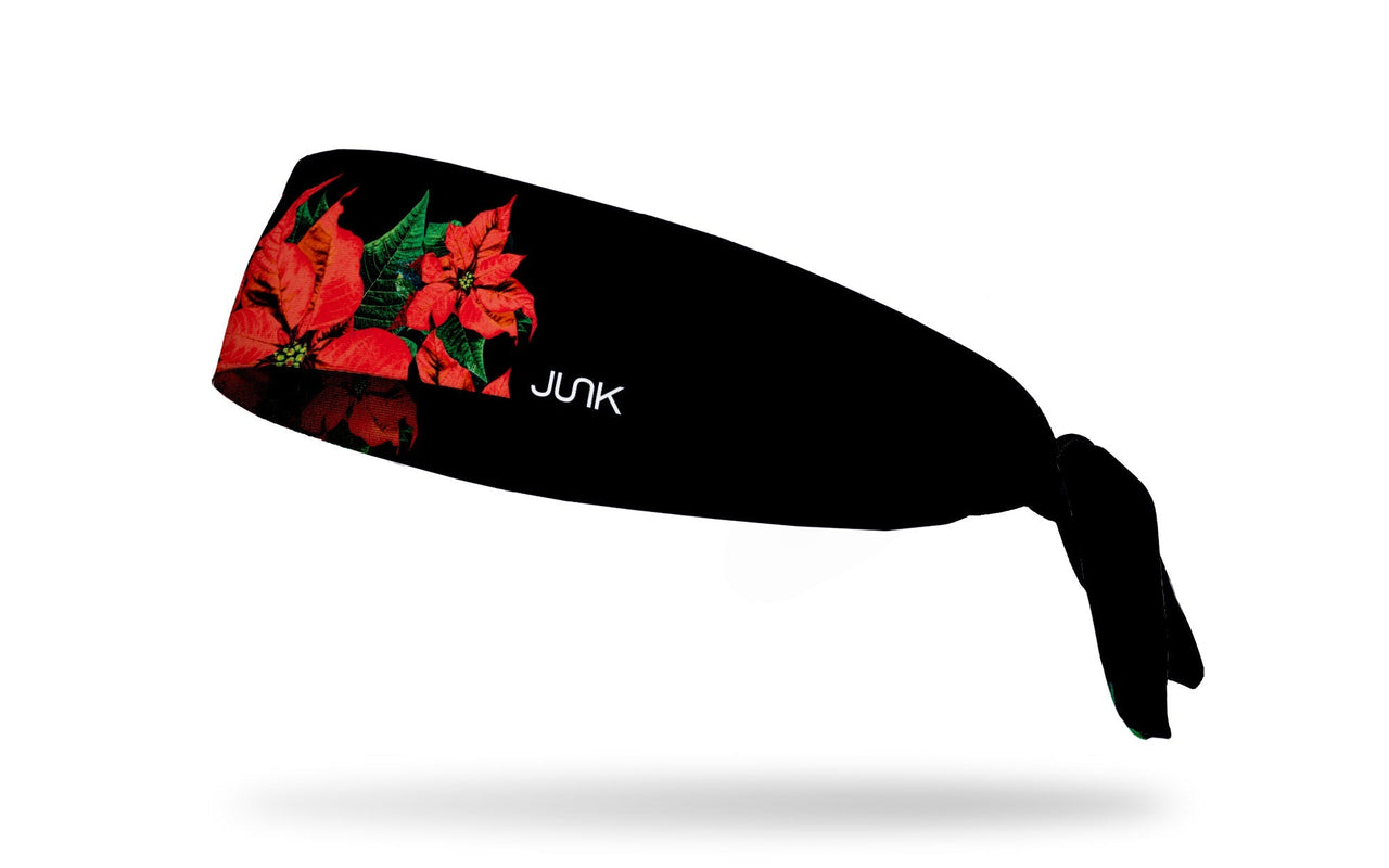 Poinsettia Tie Headband - View 1