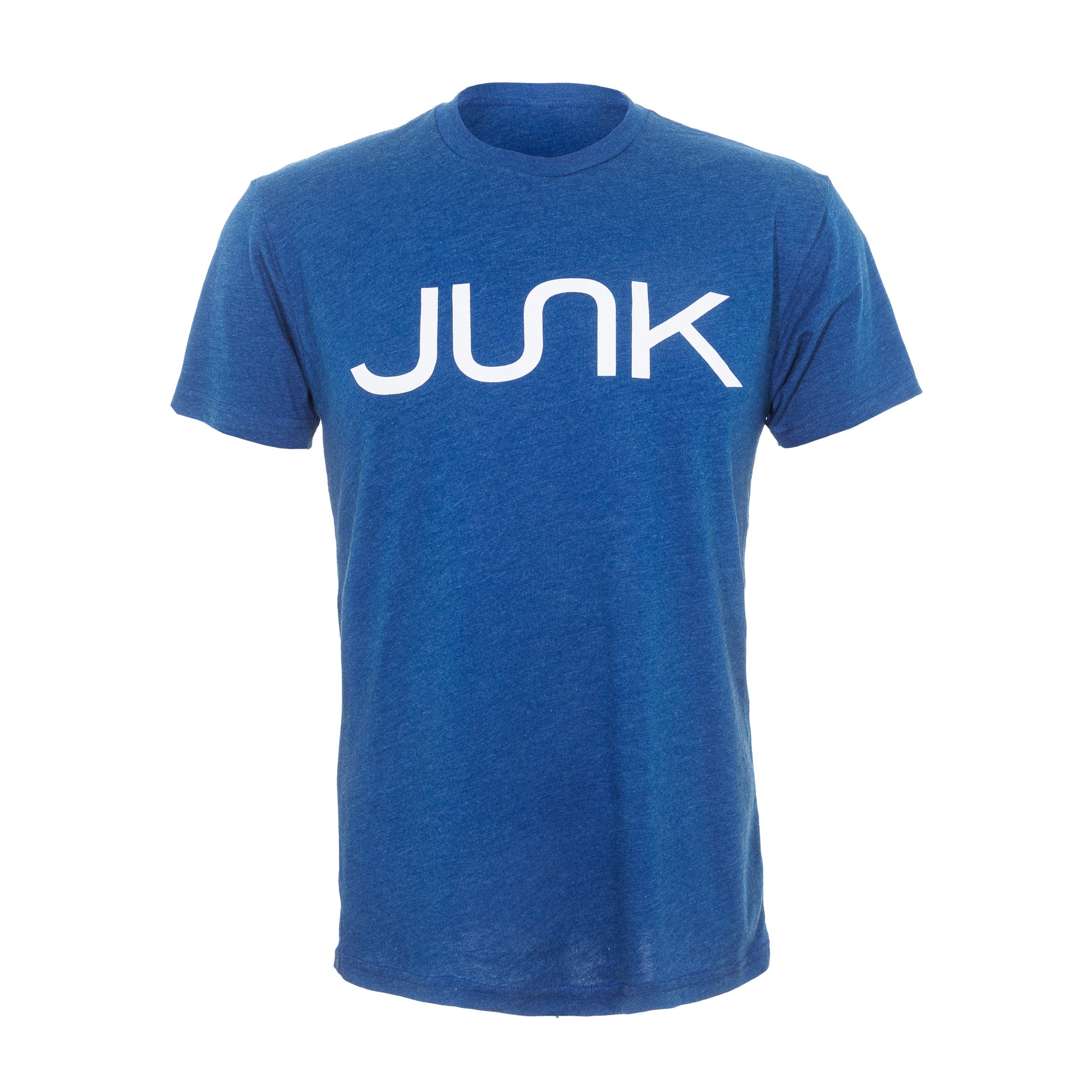 JUNK 60/40 Heather Cool Blue Tee - View 1