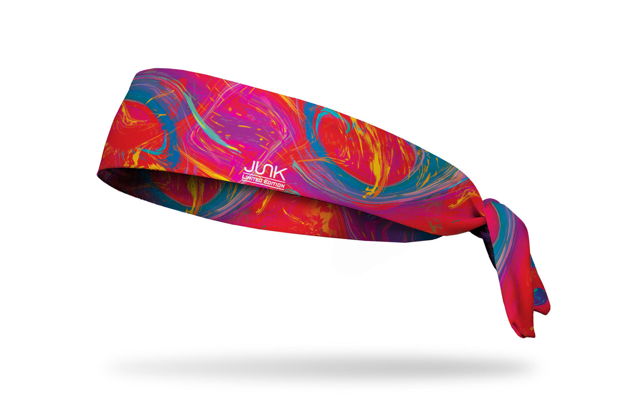 The Floor is Lava Tie Headband - Limited Edition - View 1