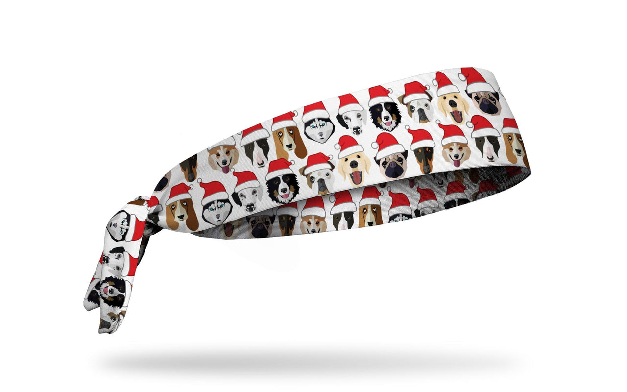 Santa Paws Tie Headband - View 2