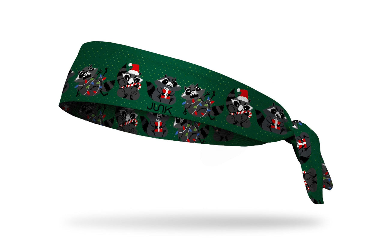 Trash Panda Christmas Tie Headband - View 1