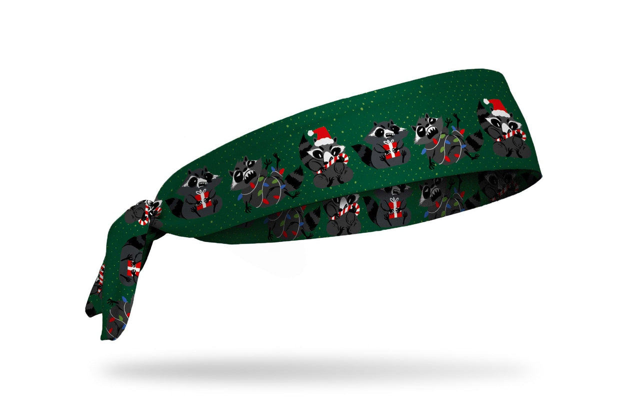 Trash Panda Christmas Tie Headband - View 2